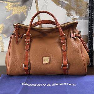 Dooney and Bourke Authentic Large Pebble Satchel #2 of 2- Caramel